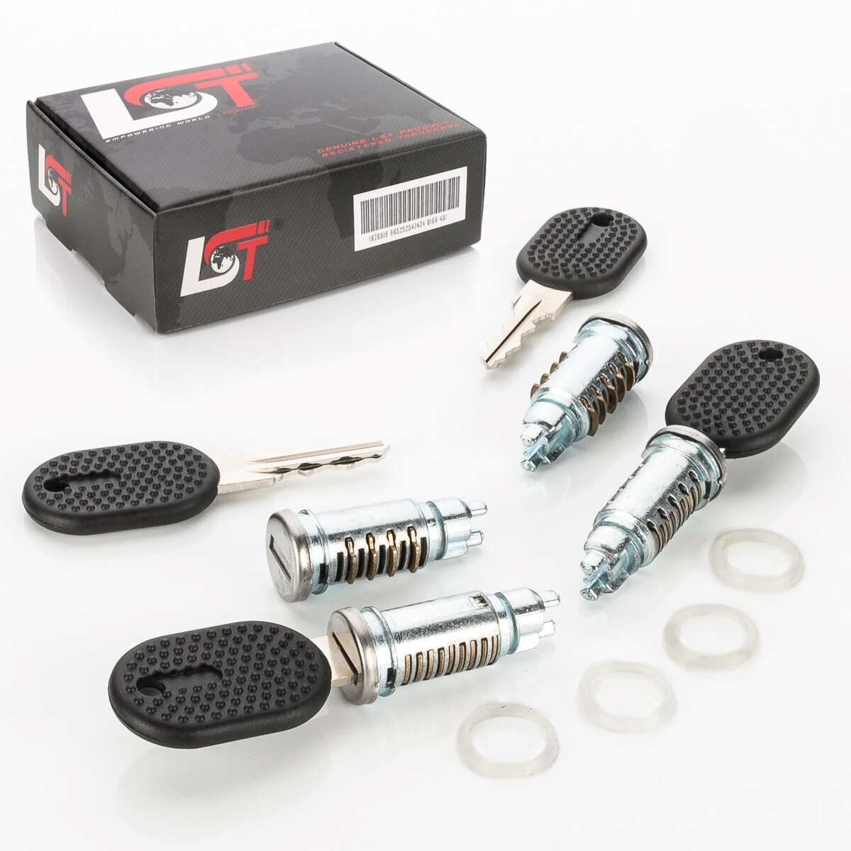 Key Cylinder Set Door Lock Set with Key for Fiat Ducato 244 Since 2002