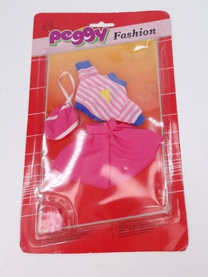 Peggy Fashion Clothing New In Pack Vintage 1980s German Petra Sister Plasty (V3)