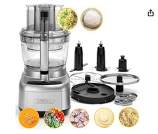 RRP £280 Cuisinart Expert Prep Pro 550W Food Processor 3L Midnight Grey FP1300U