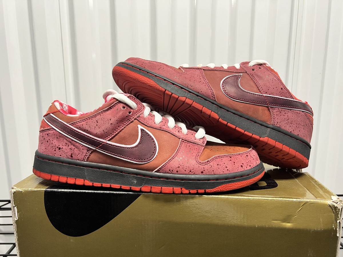 Size 10.5 - Nike SB Dunk Low Concepts Red Lobster 313170-661