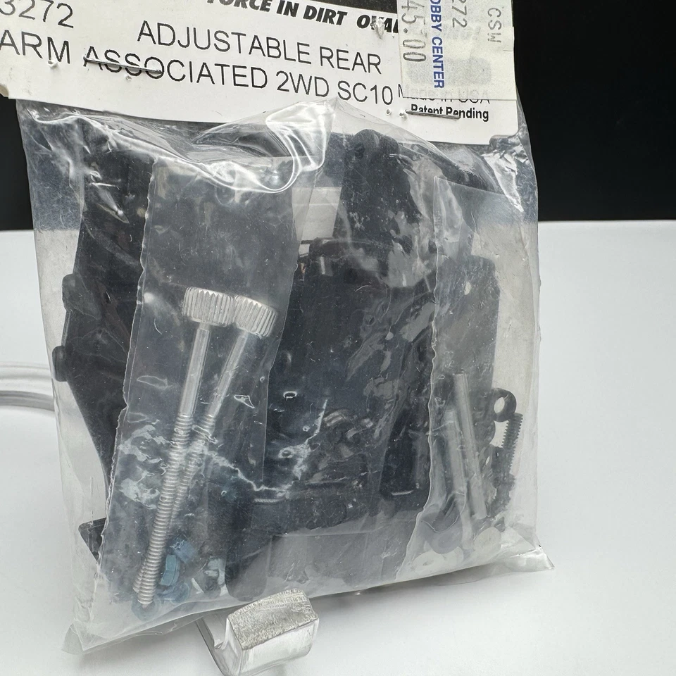 Custom Works Adjustable Rear Arm Kit Associated 2WD SC10 CSW3272 Brand New - Image 2 of 4