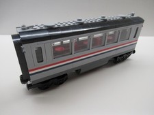 LEGO TRAIN TRENO EISENBAHN ZUG CITY VAGONE PASSEGGERI PASSENGER CAR 4558 7745