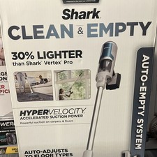 Shark Clean  Empty Cordless Stick Vacuum Auto-Empty HyperVelocity Suction