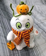 Hallmark Halloween Trick n Treat Ghost Animated Plush Sings Dances Music Works