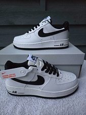 Nike Air Force 1 07 Low Top Sneaker Weiß/Sch...