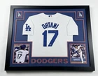Shohei Ohtani Signed LA Dodgers #17 Jersey Framed Fanatics Authenticated COA MLB