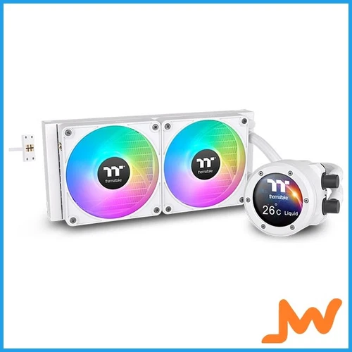 Thermaltake TH240 V2 Ultra EX ARGB Sync All-In-One Liquid Cooler - Snow Edition