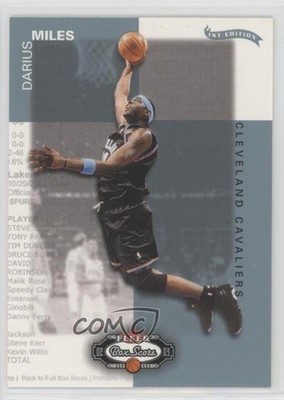 2002-03 Fleer Box Score 1st Edition 55/100 Darius Miles #121 09is