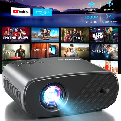 NEW Elephas BL128 PLUS Home Theatre Projector (not mini) HD WiFi HDMI Bluetooth