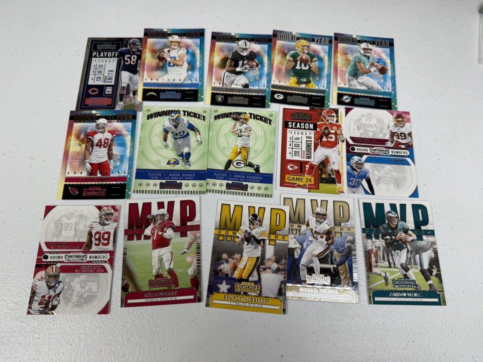 HUGE SPORTS CARD AUTO LOVE PRIZM RPA PSA ETIENNE GOLD CONTENDERS ORIGINS PANINI view 18