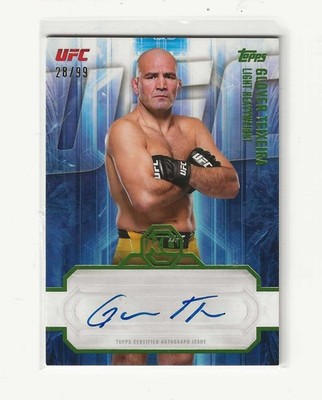 2026 Topps Knockout UFC Glover Teixeira Auto Serial Number 43/299