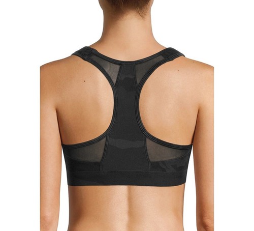 Reggiseno sportivo donna Avia Racerback alto impatto taglia L 12-14 nero - Foto 5 di 6