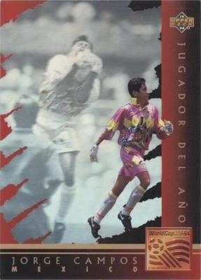 1994 Upper Deck World Cup Spanish - Jorge Campos #WC6 for sale | eBay
