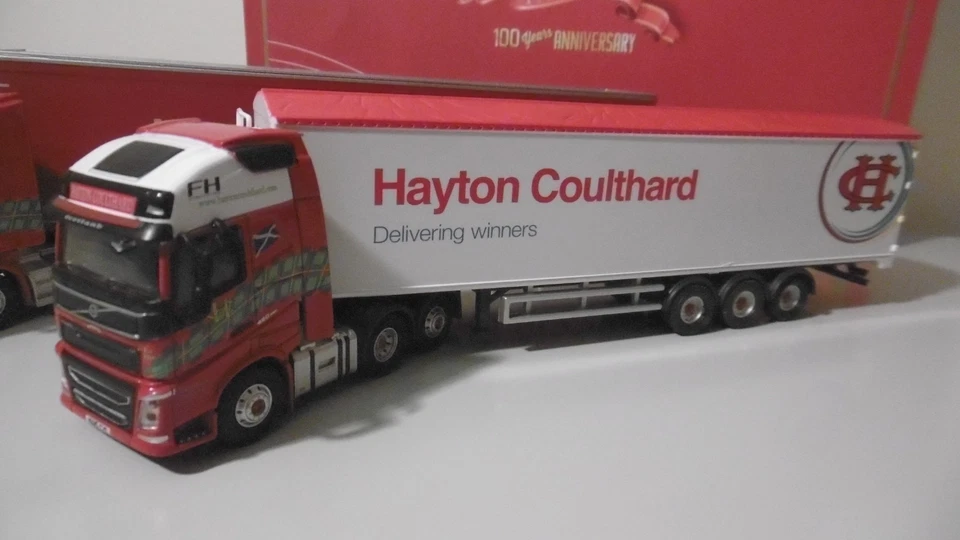 OXFORD HAYTON COULTHARD SCANIA VOLVO ERF CENTENARY TRUCK MODEL SET 76SET45 1:76 - Image 4 of 4