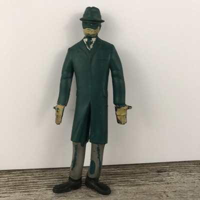 VINTAGE 1966 LAKESIDE GREEN HORNET SUPER FLEX BENDY FIGURE Paint Missing