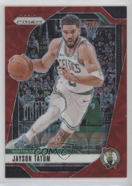 2024-25 Panini Prizm Choice Red Prizm 27/88 Jayson Tatum #103 1b7p