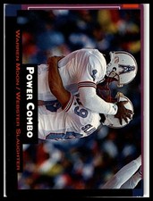 1993 Pro Set Power #6 Warren Moon / Webster Slaughter Combos Gold