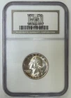 1950 Proof Washington Silver Quarter 25C NGC PF67