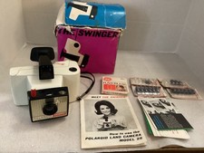 VINTAGE POLAROID LAND CAMERA SWINGER MODEL 20 UNTESTED