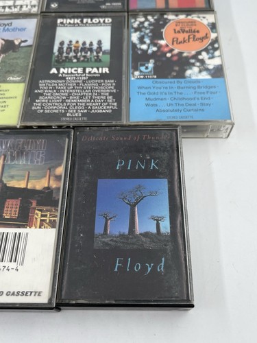 Pink Floyd Cassette Lot Of 11! The Final Cut, Atom Heart Mother, A Nice Pair+ - Picture 5 of 12