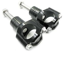 CNC Aluminum Alloy Motorcycle Handlebar Clamps - 28mm or 1 1/8" OTOM