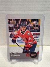 2021-22 Upper Deck CHL Stars Brett Harrison Card #321