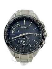 SEIKO Solar Wristwatch BRIGHTZ Analog SLV 8b63 0aa0