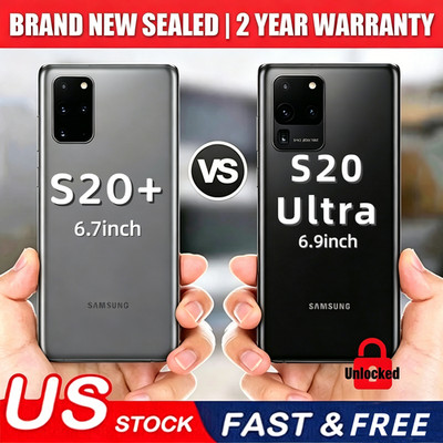  NEW SEALED  Samsung Galaxy S20 Ultra/ S20+Plus 5G  128GB Factory Unlocked