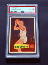 1957 Topps #39 Jim Loscutoff (RC) Rookie PSA 4