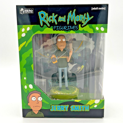 Eaglemoss Hero Collector Rick and Morty Figurines JERRY SMITH Figure #8   NEW
