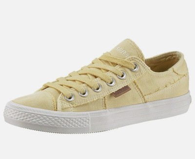 Dockers by Gerli 40th201-790900 canvas size 37 women's sneakers shoes yellow
