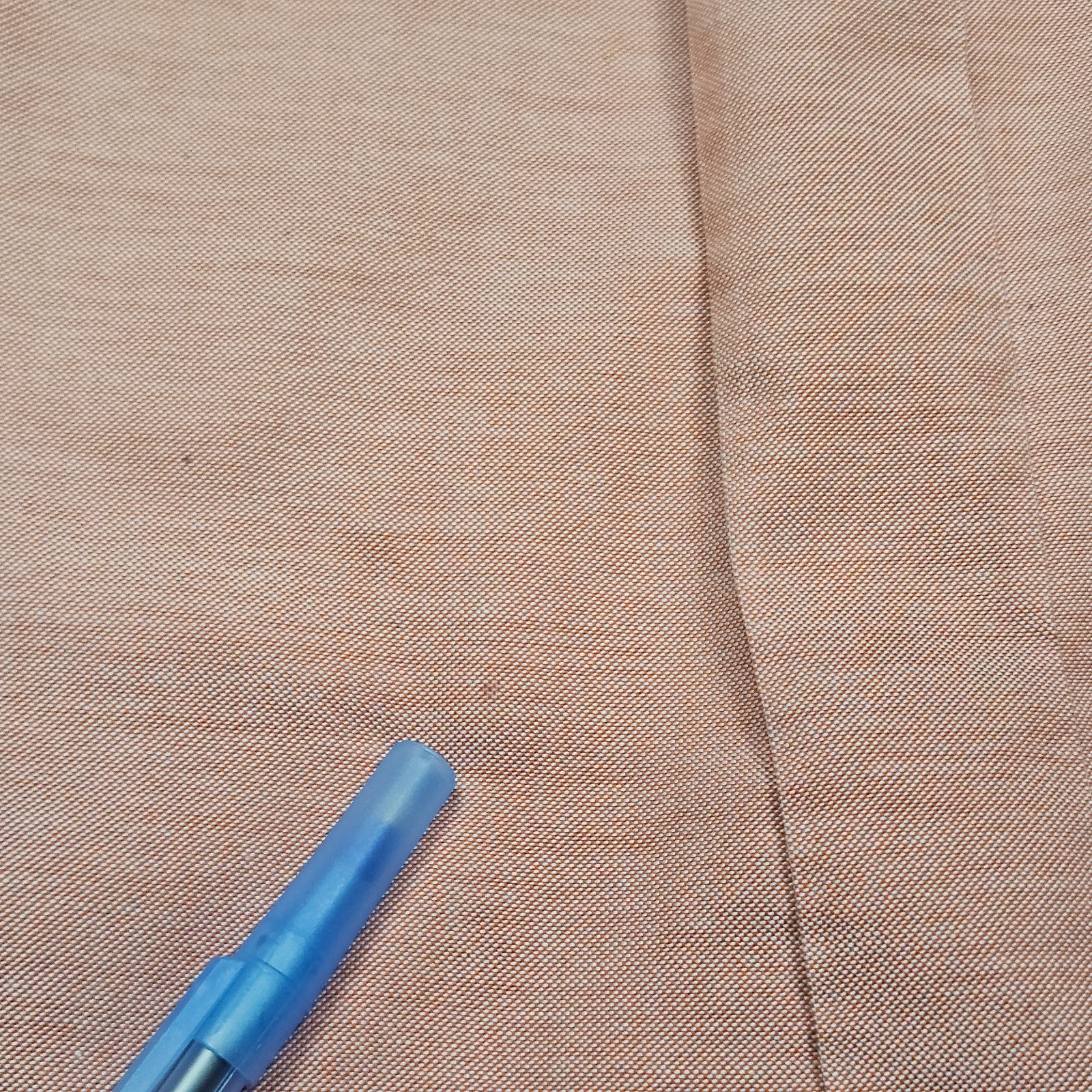 Brooks Brothers Milano Peach American Supima Cotton Non-Iron Dress Shirt Mens L thumbnail 10