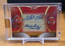 2025 Topps Pixar Gold Marlin & Nemo Brooks & Gould RED #4/5 Dual Auto #GDA-BG