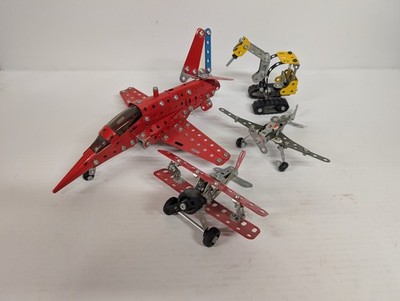 Meccano Red Arrow und andere Flugzeuge