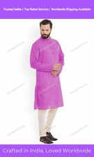 Mens Kurta Traditional Kurta Mens Kurta Ethnic Wear Bollywood Cotton Dress Shirt