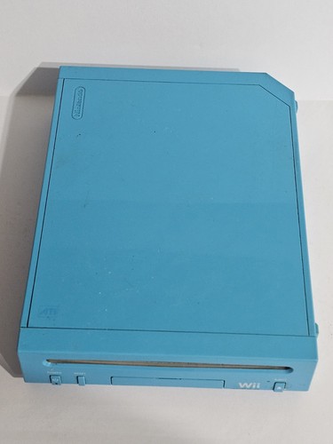 Nintendo Wii RVL-101 Blau NUR KONSOLE getestet & funktioniert - Bild 3 von 9