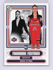 2025 Panini Donruss WNBA Sonia Citron RC Franchise Features #17 Press Proof