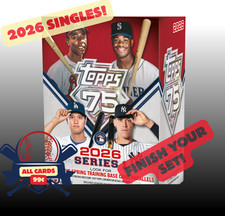 Topps 2026- Series One MLB Baseball Cards Base set Singles! Complete Your Set!