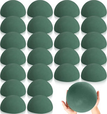 24 Pack Large Floral Foam Half Balls for DIY Flower Arrangements