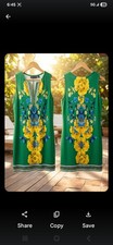 New York  Company Green Floral Print Sleeveless Tunic Shift Dress-Women Sz M