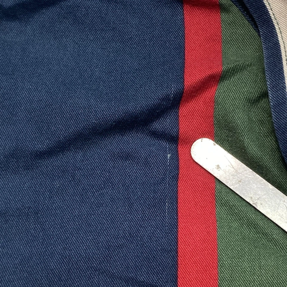 Vintage 90s Harbor Bay Striped Multicolor Button Down T-Shirt Men’s Size 2XL - Image 4 of 4