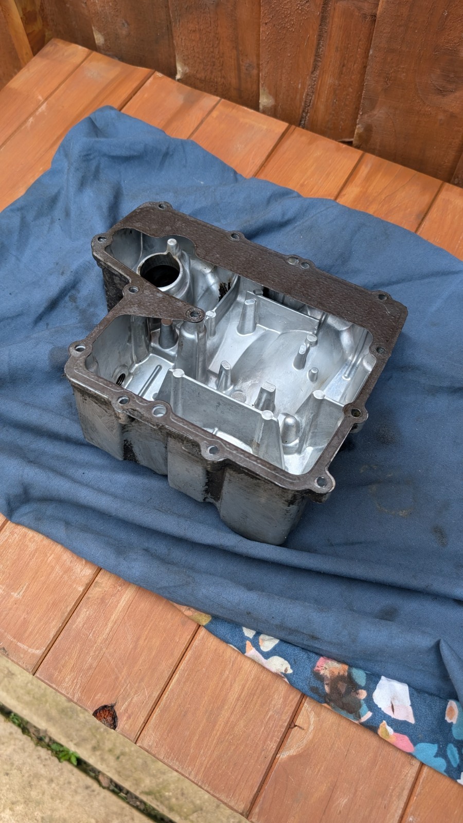 YAMAHA FZ6 FAZER S2 RJ14 2007 Engine oil pan cover
