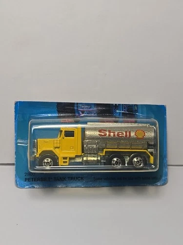 Vintage Hot Wheels Peterbilt Tank Truck Yellow Shell Blackwall Malaysia