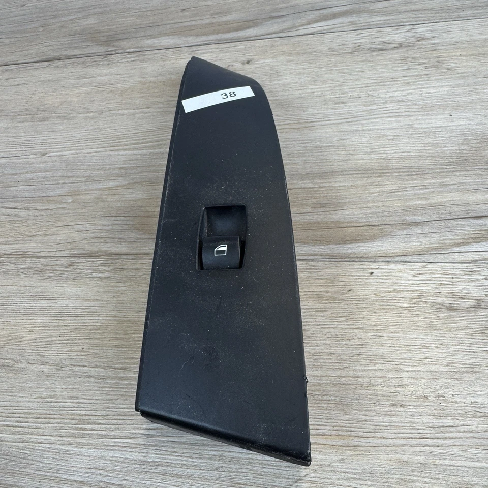 Interruptor de ventana delantera derecha BMW 525 Xi 2006 pasajero OEM 6951956A negro con bisel Foto 4 de 4