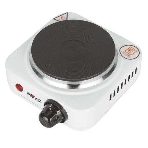 Muvip Cucina Elettrica 1 Piastra 500W: Fornello Portatile con Termostato