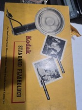 Vintage Kodak Standard Flasholder w/ Lumaclad Reflector Box  Manual