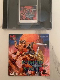 Rastan Saga II HuCARD Japan Retro Sega Saturn Console Card Japan oC