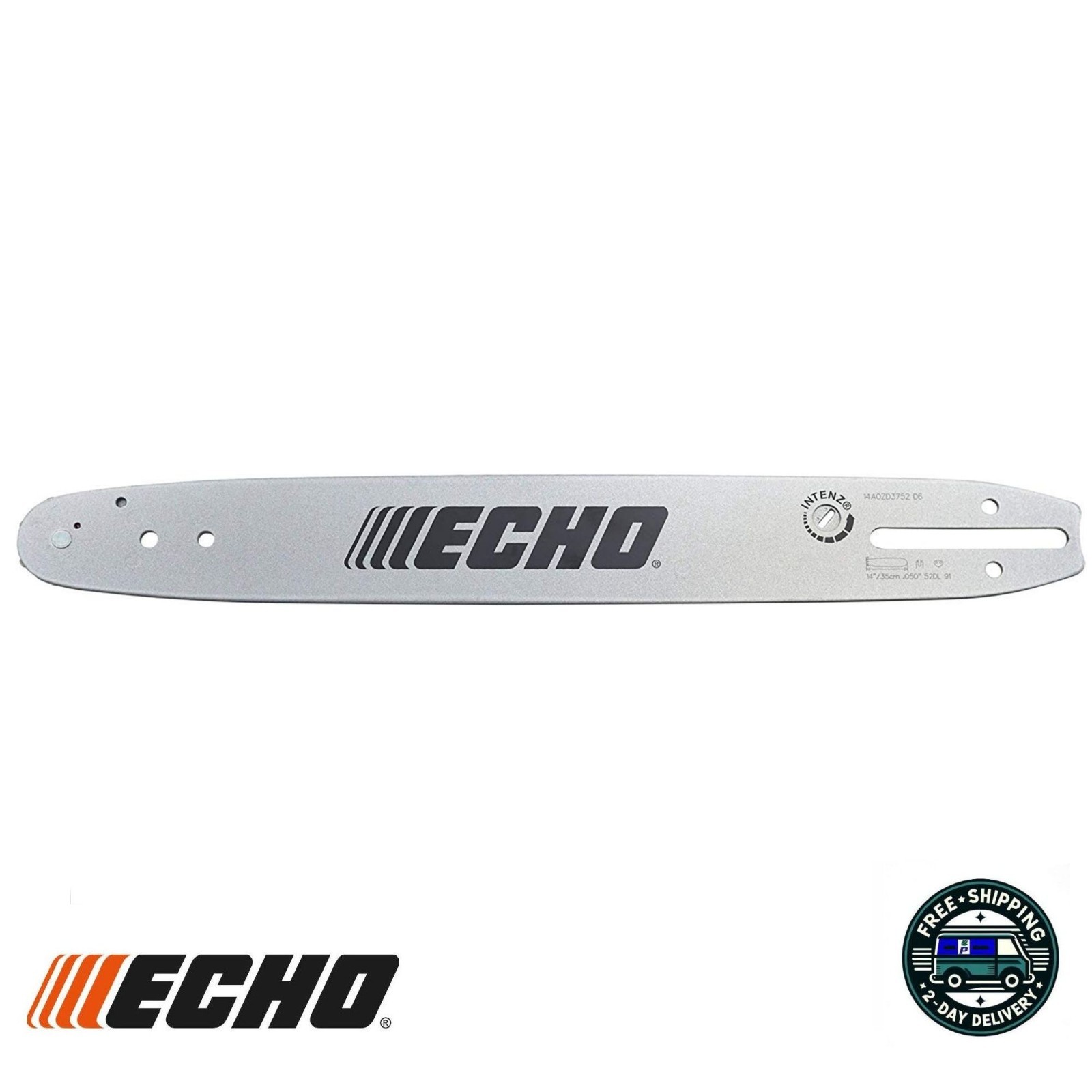 Echo 14A0ZD3752C Guide Bar CS-3000 CS-3400 CS-341 Fast tension Intenz ...