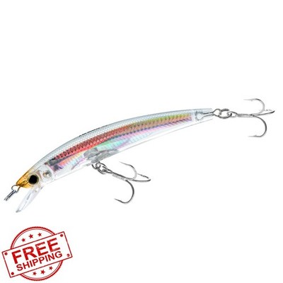 Duel Yo-Zuri Crystal 3D 3-1/2'' Real Glass Minnow