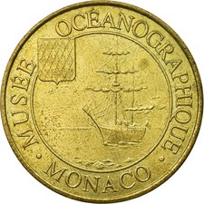 Frankreich, Token, Touristic token, 98/ Musée Océanographique - Monaco, 2000